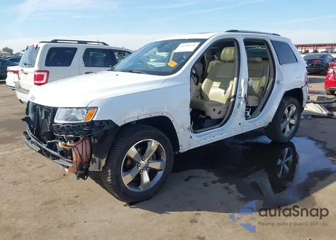 2016 Jeep Grand Cherokee Limited z USA, uszkodzony, nr VIN 1C4RJFBG2GC441235